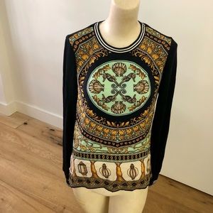Hale Bob patterned top. Size small, very forgiving fit.